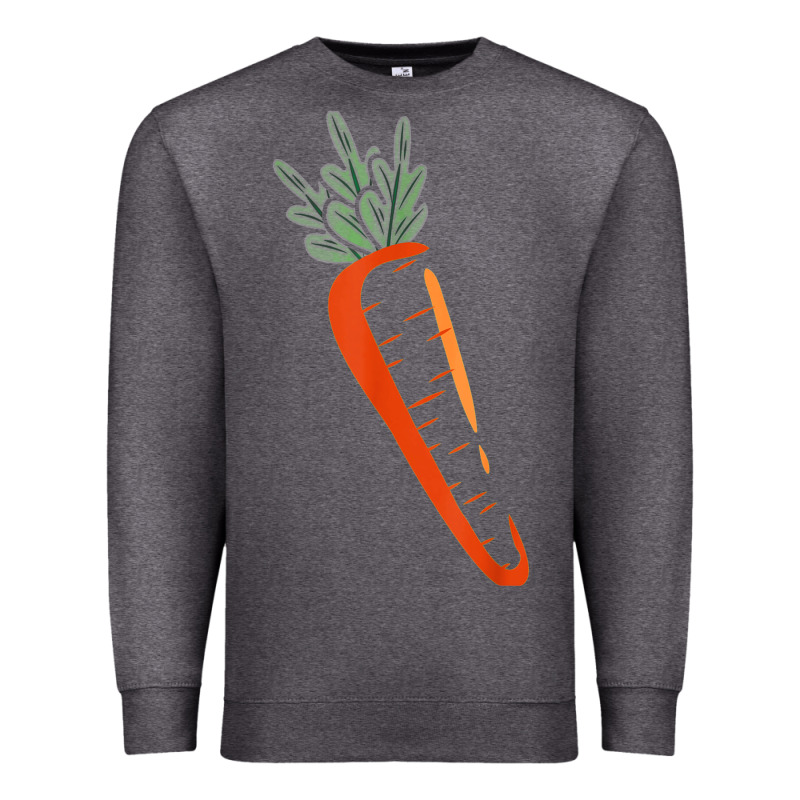 Big Carrot Costume Cute Easy Vegetable Halloween Gift Premium Sweatshirt by longCreatives | Teevron