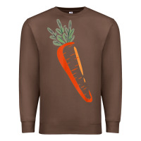 Chestnut big carrot costume cute easy vegetable halloween gift Premium Sweatshirt - longCreatives