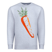 Heather Grey big carrot costume cute easy vegetable halloween gift Premium Sweatshirt - longCreatives