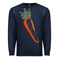 Navy big carrot costume cute easy vegetable halloween gift Premium Sweatshirt - longCreatives