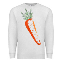 Oatmeal Heather big carrot costume cute easy vegetable halloween gift Premium Sweatshirt - longCreatives