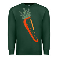 Sports Green big carrot costume cute easy vegetable halloween gift Premium Sweatshirt - longCreatives