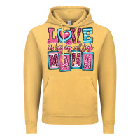 Vintage Mustard love is being called mama Vintage Hoodie - OliviaCreatesArt