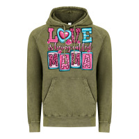 Vintage Olive love is being called mama Vintage Hoodie - OliviaCreatesArt