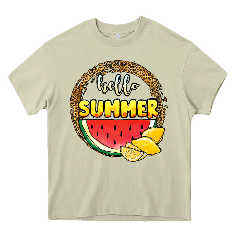 Hello Summer Watermelon Heavy Core Tee by JahusDesignShop | Teevron