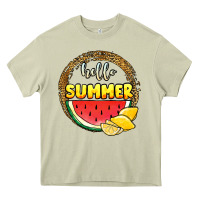 Mossy hello summer watermelon Heavy Core Tee - JahusDesignShop