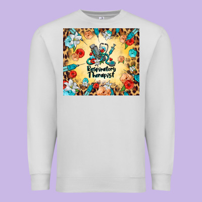 Respiratory Therapist Premium Sweatshirt Designed By Barkaloodesign