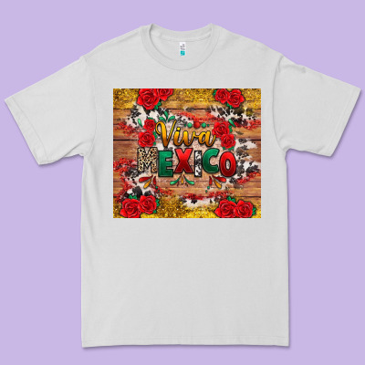 Viva Mexico Premium Tee Designed By Texasbilliewilder