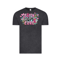 Vintage Black Faith hope cure Cancer Awareness Vintage Tee - HowdyJamesFarm