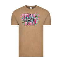 Vintage Coffee Faith hope cure Cancer Awareness Vintage Tee - HowdyJamesFarm