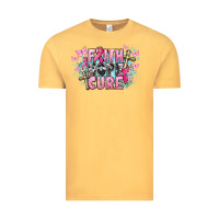Vintage Mustard Faith hope cure Cancer Awareness Vintage Tee - HowdyJamesFarm