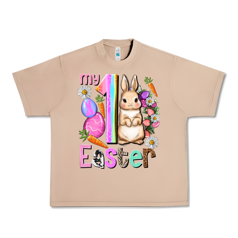 My First Easter Girl Easter Day Urban Heavy Tee by HowdyJamesFarm | Teevron