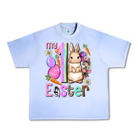 Grape Ice My first Easter Girl Easter Day Urban Heavy Tee - HowdyJamesFarm