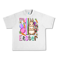 Lunar Rock My first Easter Girl Easter Day Urban Heavy Tee - HowdyJamesFarm