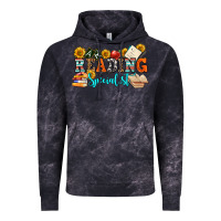 Cloud Black reading specialist olivia Vintage Hoodie - OliviaCreatesArt