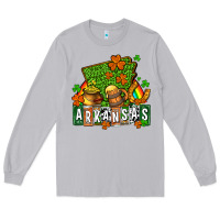 Moon Dust St. Patrick's Arkansas Long Sleeve Tee - OliviaCreatesArt
