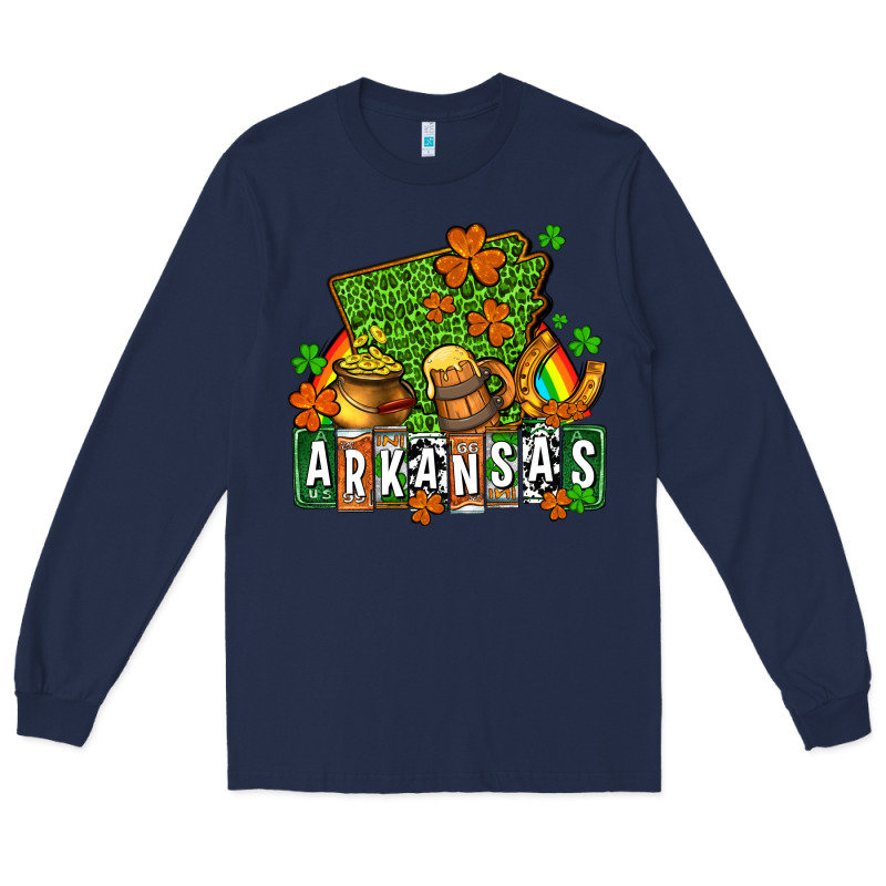 St. Patrick's Arkansas Long Sleeve Tee by OliviaCreatesArt | Teevron