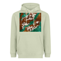 Matcha brown cowhide glitter Heavyweight Hoodie - BarkalooDesign
