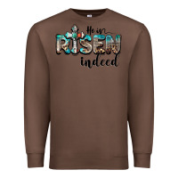 Chestnut he is risen indeed Premium Sweatshirt - BarkalooDesign