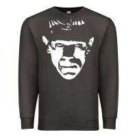 Smoke classic monster horror movie poster vintage halloween Premium Sweatshirt - longCreatives