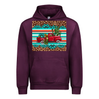 Mauve Wine truck gemstone leopard Urban Hoodie - AdoDesignShop