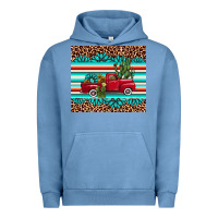 Pigment Pebble Blue truck gemstone leopard Urban Hoodie - AdoDesignShop