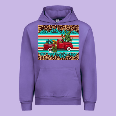 Truck Gemstone Leopard Urban Hoodie Designed By Adodesignshop