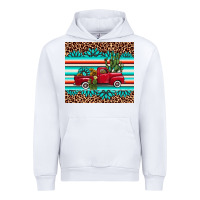 White truck gemstone leopard Urban Hoodie - AdoDesignShop