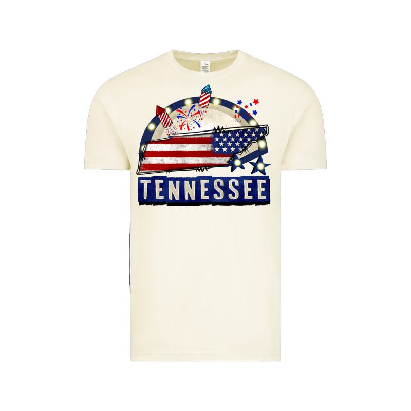 Tennessee 4th Of July Vintage Tee by CowGirlArtShop | Teevron