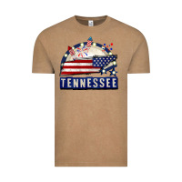 Vintage Coffee tennessee 4th of july Vintage Tee - CowGirlArtShop