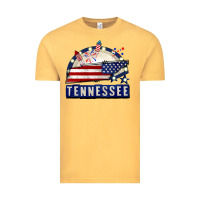 Vintage Mustard tennessee 4th of july Vintage Tee - CowGirlArtShop