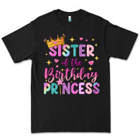 Black sister of the birthday princess Premium Tee - NancyCooperArtShop