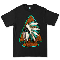 Black indian headdress arrowhead Premium Tee - Jasminsmagicworld