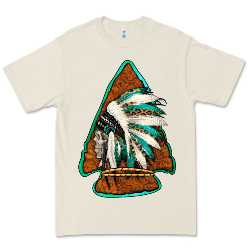 Indian Headdress Arrowhead Premium Tee by Jasminsmagicworld | Teevron