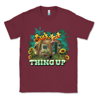 Burgundy Back that thing up Classic Tee - HowdyJamesFarm