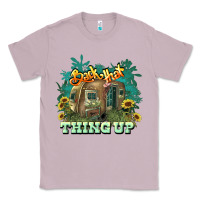 Lilac Back that thing up Classic Tee - HowdyJamesFarm