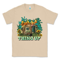 Mushroom Back that thing up Classic Tee - HowdyJamesFarm