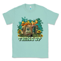 Seafoam Back that thing up Classic Tee - HowdyJamesFarm
