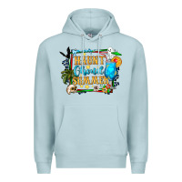 Blue Mist name spooky summer vibes Premium Hoodie - CowhideDigitalArt