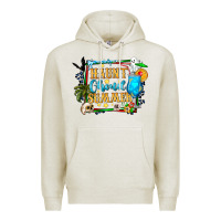 Oatmeal Heather name spooky summer vibes Premium Hoodie - CowhideDigitalArt