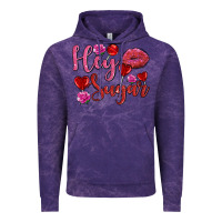 Cloud Purple hey sugar with lips and candies olivia Vintage Hoodie - OliviaCreatesArt