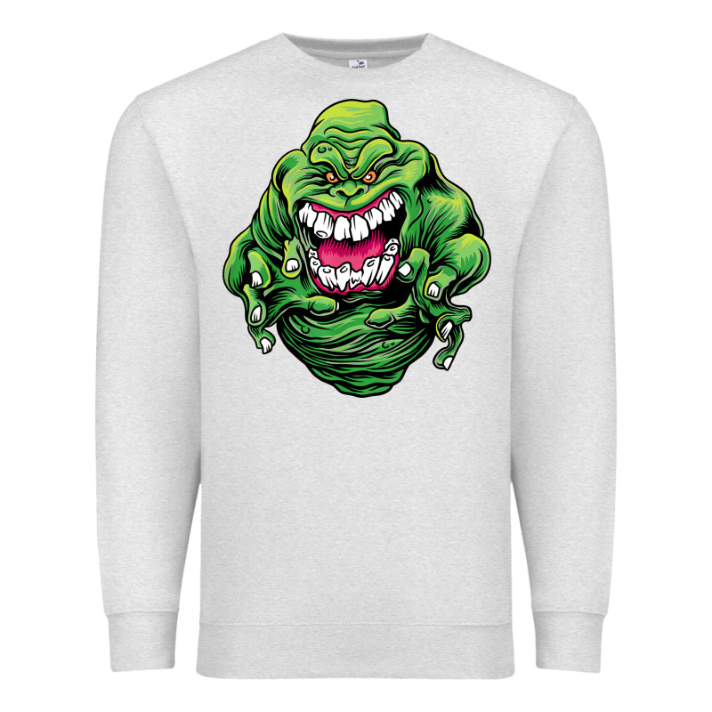 Halloween Green Slimer Ghost Premium Sweatshirt by longCreatives | Teevron