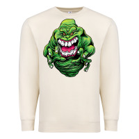 Sandshell halloween green slimer ghost Premium Sweatshirt - longCreatives