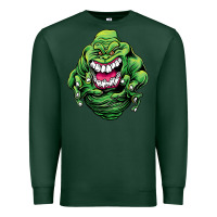 Sports Green halloween green slimer ghost Premium Sweatshirt - longCreatives