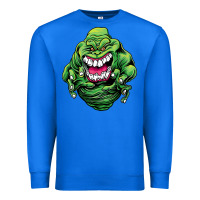 True Royal halloween green slimer ghost Premium Sweatshirt - longCreatives