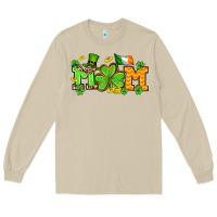 Mushroom St. Patrick's Day mom Long Sleeve Tee - OliviaCreatesArt