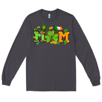 Smoke St. Patrick's Day mom Long Sleeve Tee - OliviaCreatesArt