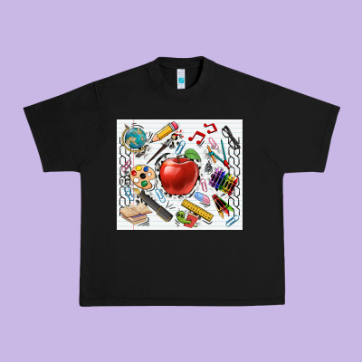School Elements Tumbler Urban Heavy Tee Designed By Cowgirlartshop