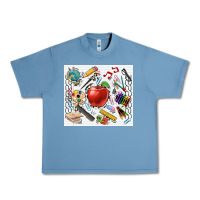 Pebble Blue school elements tumbler Urban Heavy Tee - CowGirlArtShop