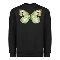Black Cabbage Butterfly Heavyweight Sweatshirt - LillyAllenDesigns